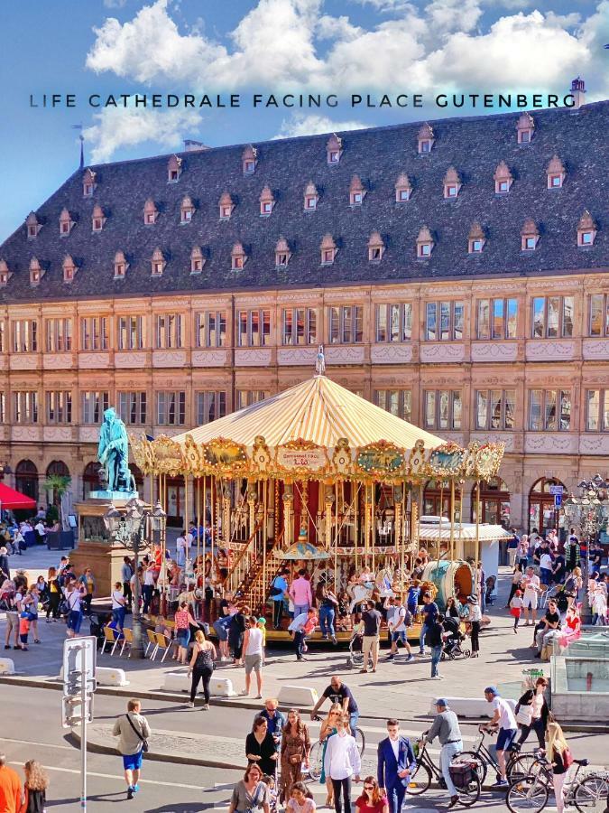 Life Cathedrale City-Center Place Gutenberg Strasbourg Luaran gambar